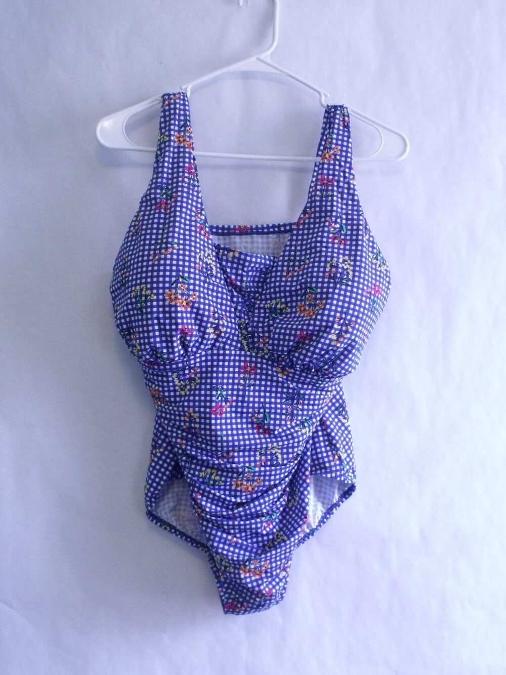 Lands End SlenderSuit Grecian Swimsuit